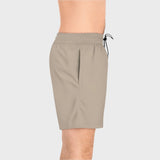 Men's Mid-Length Swim Shorts - Classic Beachwear for Summer Fun