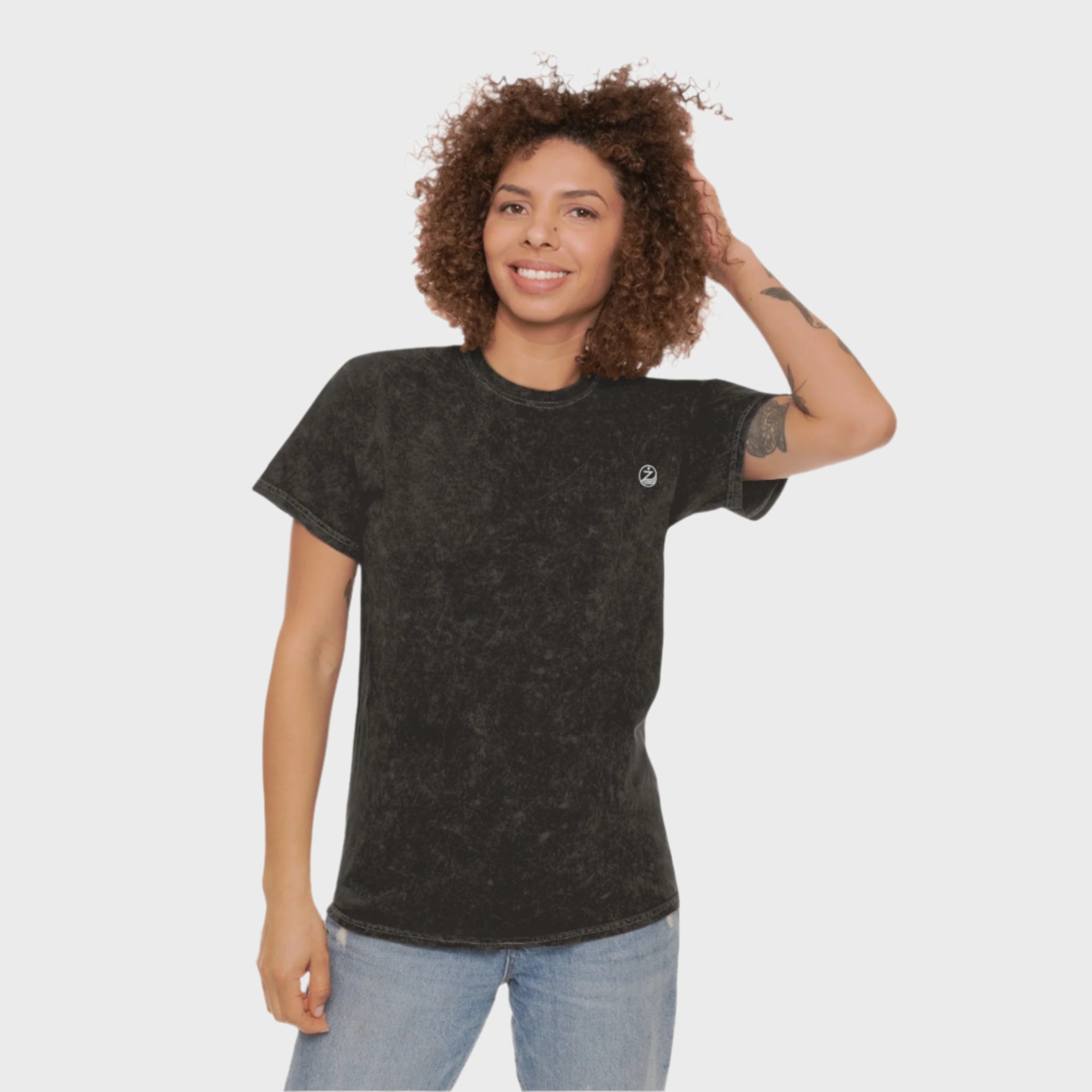 Unisex Mineral Wash T-Shirt - Soft Vintage Style for Casual Comfort