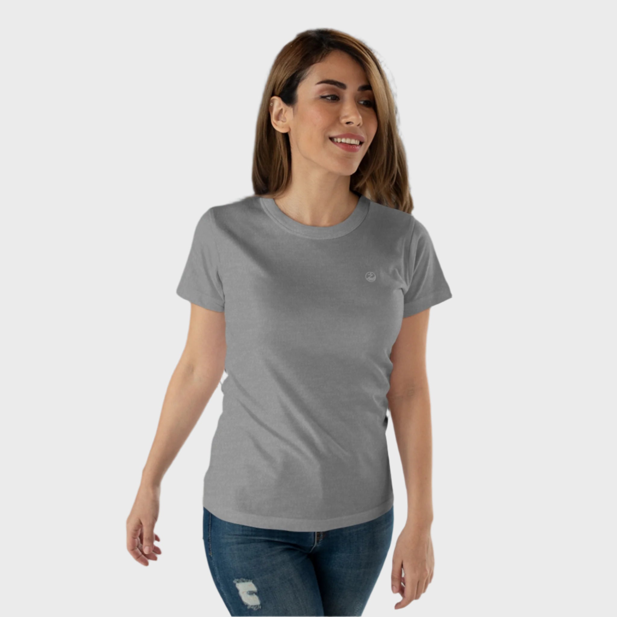 Essential White Women's T-Shirt - Versatile Comfortable Style for Everyday Wear