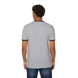 Vintage-Inspired Unisex Cotton Ringer T-Shirt - Casual Everyday Wear