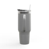 40oz Insulated Travel Mug with Straw - Perfect for Adventurers and Commuters