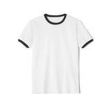 Unisex Vintage Style Cotton Ringer T-Shirt - Casual Comfort