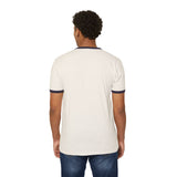 Vintage-Inspired Unisex Cotton Ringer T-Shirt - Casual Everyday Wear