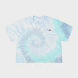 Chill Vibes Tie-Dye Crop Tee for Women - Perfect for Casual Wear & Summer Festivals