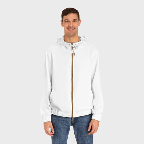 Men's Full-Zip Hoodie - Versatile & Comfortable Layer for Every Occasion