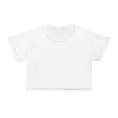 Chic Crop Tee for Style Lovers - Perfect for Casual Outings & Festivals