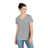 Comfortable Ladies' V-Neck T-Shirt - Perfect for Casual Outings