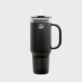 40oz Insulated Travel Mug with Straw - Perfect for Adventurers and Commuters