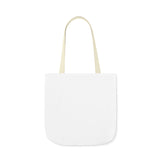 Stylish Canvas Tote Bag with Colorful Straps - Perfect for Everyday Use