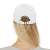 Stylish Dad Hat with Leather Patch - Casual Fashion Accessory