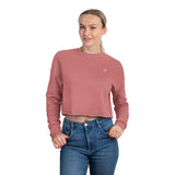 Stylish Women's Cropped Sweatshirt | Trendy Pink Apparel for Casual Outfits