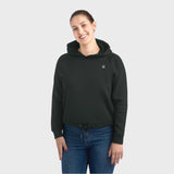 Cozy Women's Cropped Hoodie Sweatshirt - Perfect for Casual Days & Celebrations