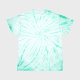 Cyclone Tie-Dye Tee - Soft Mint Vibes for Summer Adventures