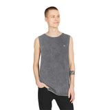 Unisex Stonewash Tank Top - Casual Summer Essential