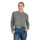 Stylish Women's Cropped Sweatshirt | Trendy Pink Apparel for Casual Outfits