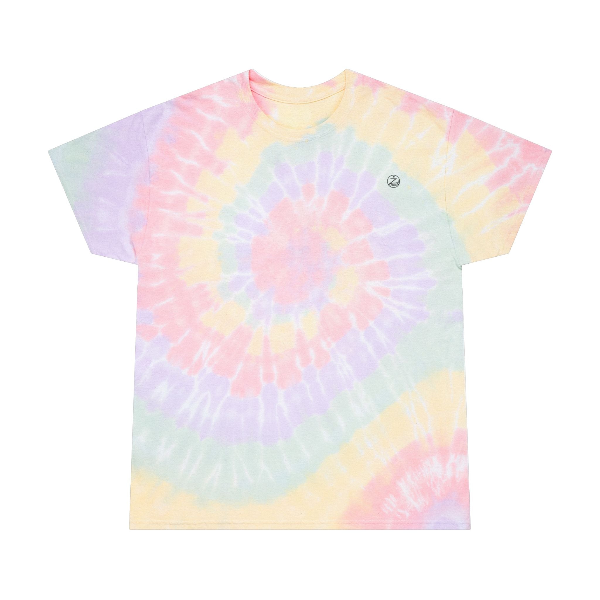 Pastel Spiral Tie-Dye T-Shirt | Casual Summer Vibes