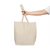 Eco-Friendly Canvas Shopping Tote - Reusable Grocery Bag for Sustainable Living