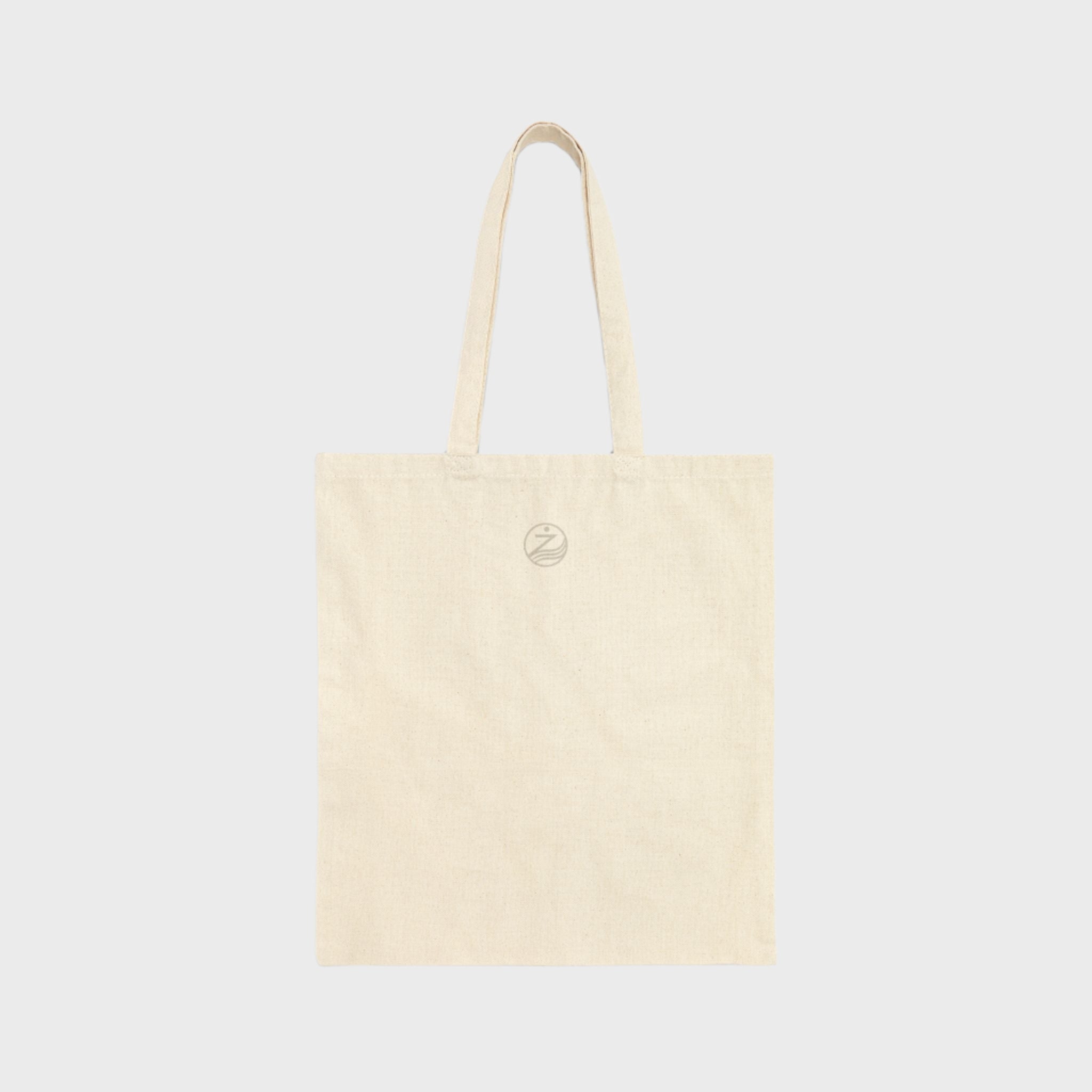 Eco-Friendly Cotton Canvas Tote Bag - Reusable Shopping Bag for Minimalist Living