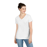 Comfortable Ladies' V-Neck T-Shirt - Perfect for Casual Outings