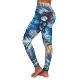 High Waisted Yoga Leggings with Motivational Design - Comfortable Activewear for Fitness Enthusiasts