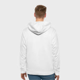 Classic White Men's Hoodie - Cozy Casual Wear for Everyday Comfort