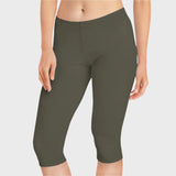 Comfortable Women's Capri Leggings – Perfect for Yoga & Casual Wear