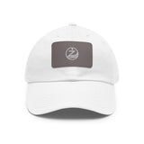 Stylish Dad Hat with Leather Patch - Casual Fashion Accessory