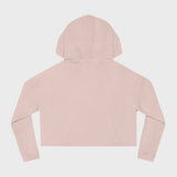 Chic Women's Cropped Hooded Sweatshirt - Stylish & Comfortable Urban Wear