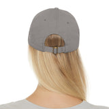 Stylish Dad Hat with Leather Patch - Casual Fashion Accessory