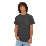 Unisex Garment-Dyed Pocket T-Shirt - Comfortable Casual Tee for Everyday Wear
