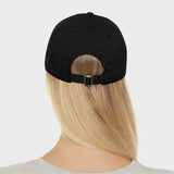 Classic Dad Hat with Leather Patch - Casual Style for Stylish Dads