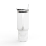 40oz Insulated Travel Mug with Straw - Perfect for Adventurers and Commuters