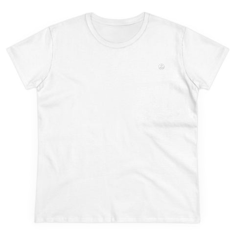 Classic Women's Midweight Cotton Tee - Comfortable Everyday Wear