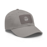 Stylish Dad Hat with Leather Patch - Casual Fashion Accessory