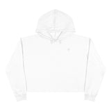 Cozy White Crop Hoodie for Everyday Comfort