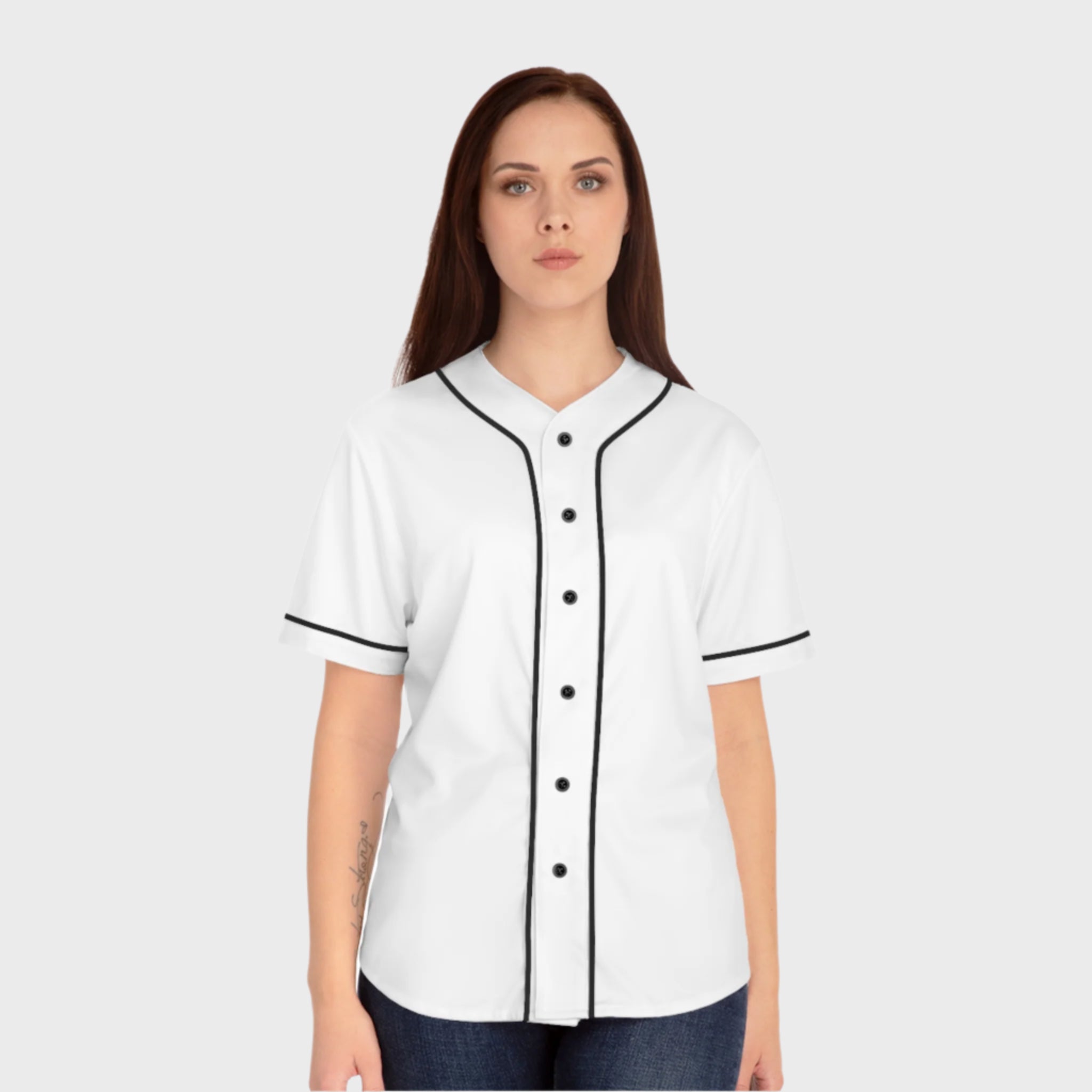 Stylish Women's Baseball Jersey - Perfect for Game Day & Casual Wear