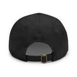 Classic Dad Hat with Leather Patch - Casual Style for Stylish Dads