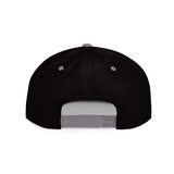 Minimalist White Flat Bill Snapback Hat - Clean Style for Everyday Wear