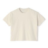 Women's Boxy Tee - Comfy Everyday Top for Casual Outings