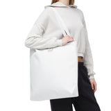 Minimalist White Tote Bag - Versatile Everyday Essential