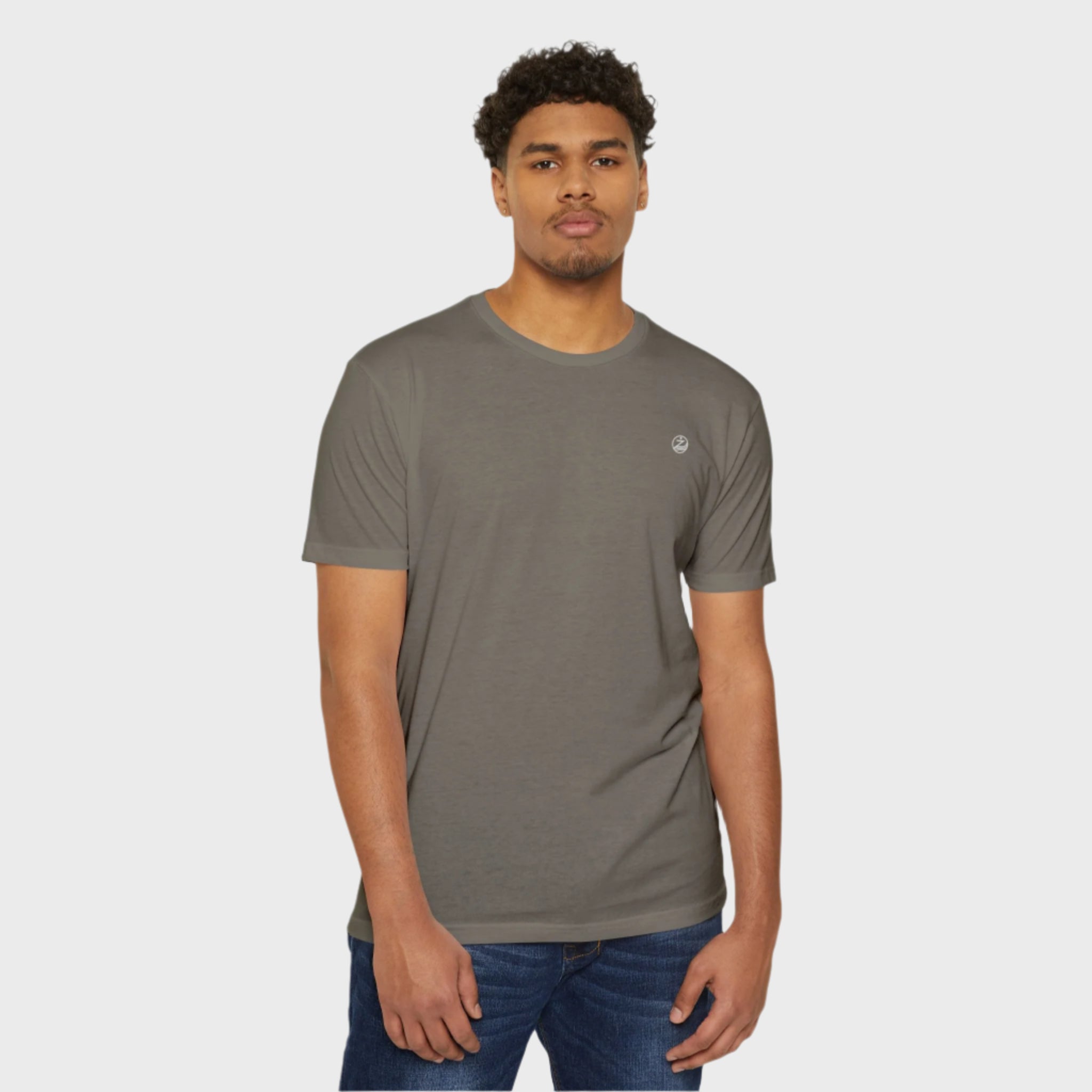 Eco-Friendly Unisex CVC Jersey T-Shirt - Comfortable Everyday Wear