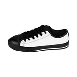 Classic Black & White Men's Sneakers - Timeless Style for Everyday Wear