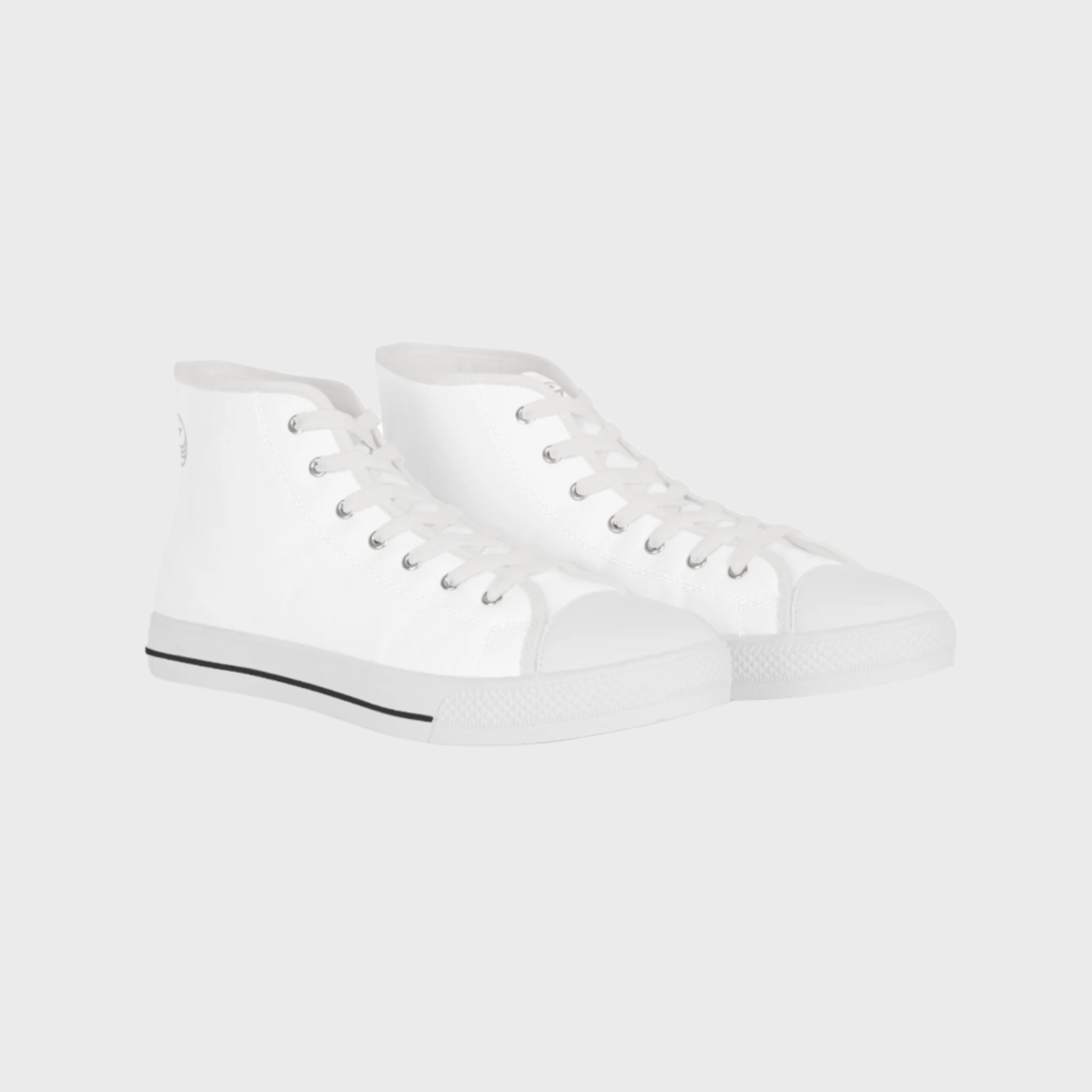 Classic White High Top Sneakers for Casual Style | Versatile & Comfortable