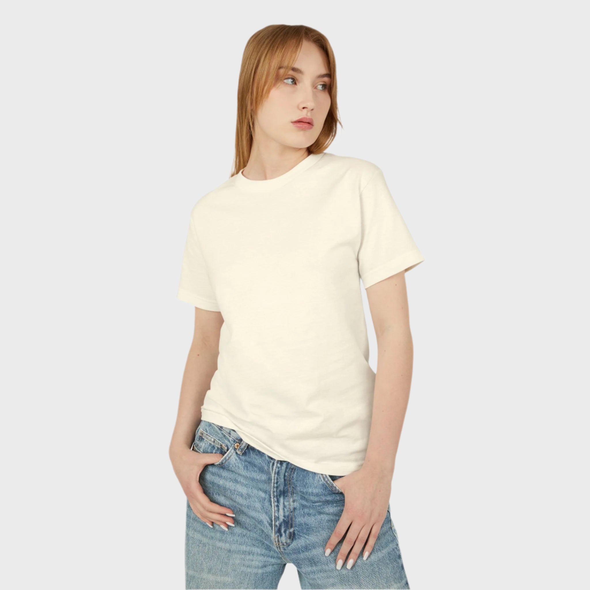 Relaxed Fit Garment-Dyed Cotton Tee - Perfect for Everyday Comfort