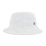 Minimalist White Bucket Hat for Summer Adventures