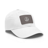 Stylish Dad Hat with Leather Patch - Casual Fashion Accessory