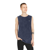 Unisex Stonewash Tank Top - Casual Summer Essential