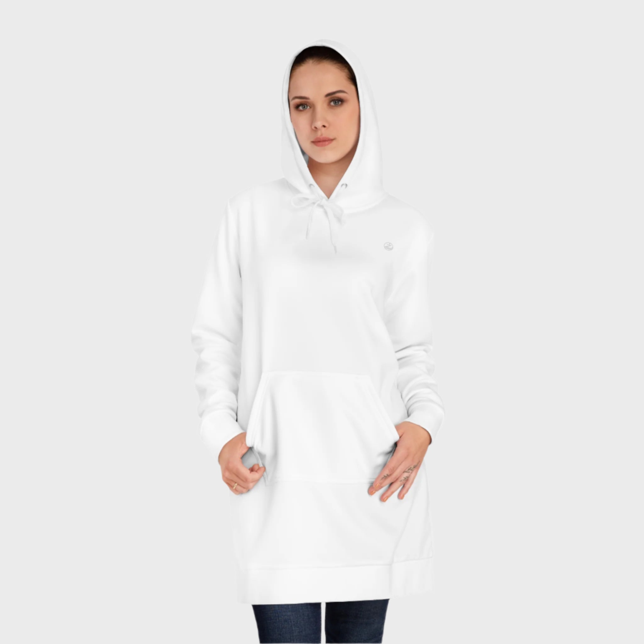 Cozy Women's Hoodie Dress for Casual Comfort - Perfect for Relaxing Days and Everyday Wear