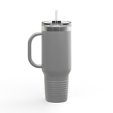 40oz Insulated Travel Mug with Straw - Perfect for Adventurers and Commuters