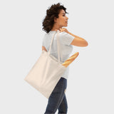 Minimalist White Tote Bag for Everyday Use